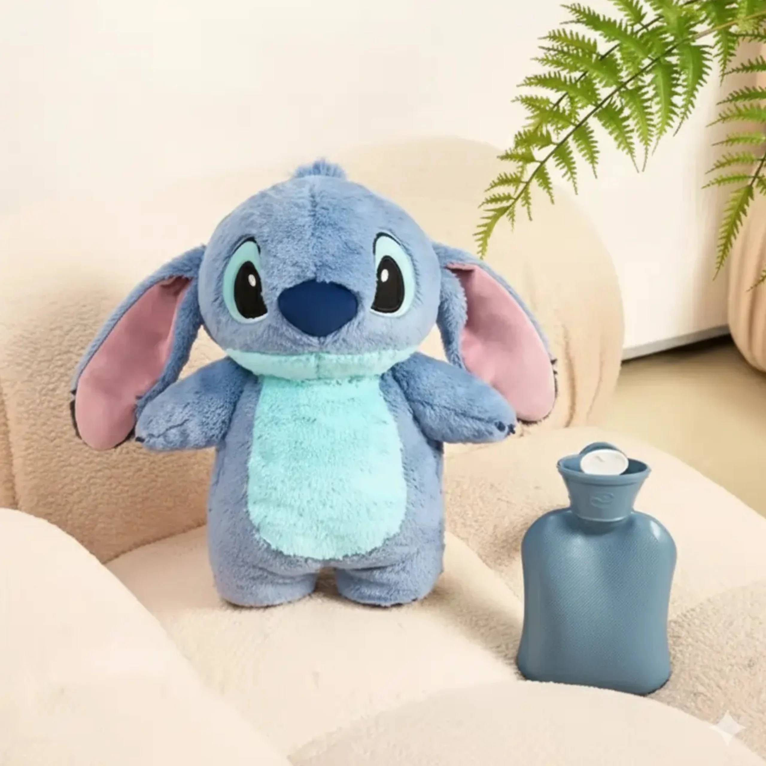 Lilo & Stitch Plush Toy with Music & Light – Baby Sleep Aid Kawaii Gift