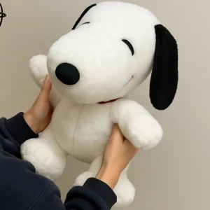 30cm Cartoon Cute Snoopy Plush Toy Pillow Sofa Back Plush Doll Gifts For Children