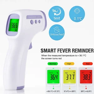 Infrared Digital Baby Thermometer – Forehead & Ear Non-Contact Thermometer