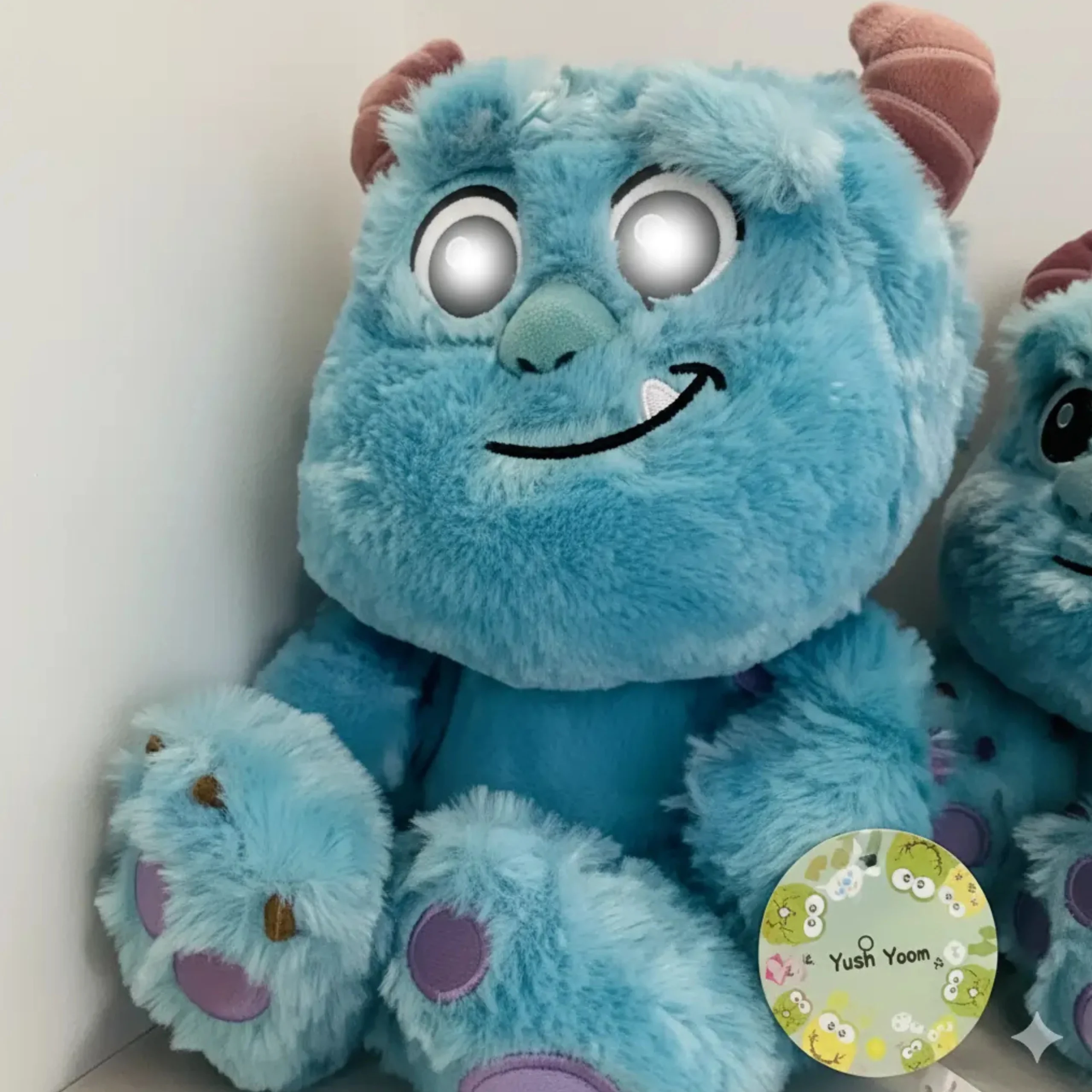 Monsters University Sulley Plush Toy – 25cm Soft Stuffed Doll for Kids