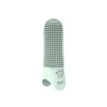 Pet Silicone Teeth Cleaning Fingertips For Cats And Dogs Cleaning And Removing Tartar And Stones Pet Toothbrushes