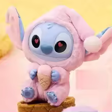2025 New Miniso Disney Stitch Eat, Sleep Series Vinyl Blind Box Pendant Cute Doll Mystery Box Toy Plush Doll Holiday Gift
