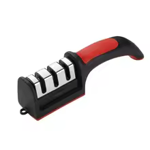 1 Piece Knife Sharpener 3/4 Segment Professional Knife Sharpening Stone Kitchen Handheld Diamond Sharpening Tools